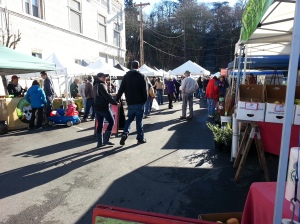Beautiful day at the last Market , we'll be there rain or shine this Saturday!