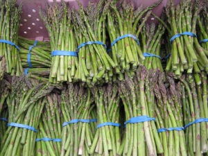 Asparagus too this week!