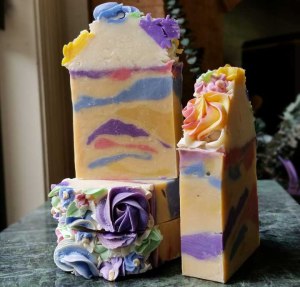 Mother's day is coming up and Daisy Fed has made some pretty Spring Blossom soaps especially!